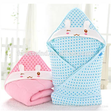 100% Cotton Rabbit With Belt and Thicken Animal Children's Hooded Towel